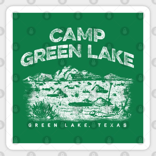 Camp Green Lake - Holes (Variant) Sticker by huckblade